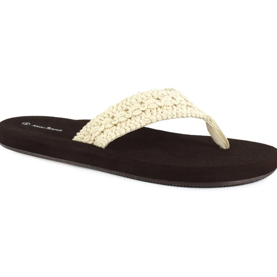 Aloha Island Bondi Woven Thong Sandal