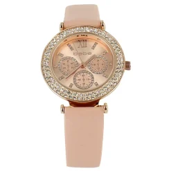 bebe Faux-Diamond Chronograph Watch