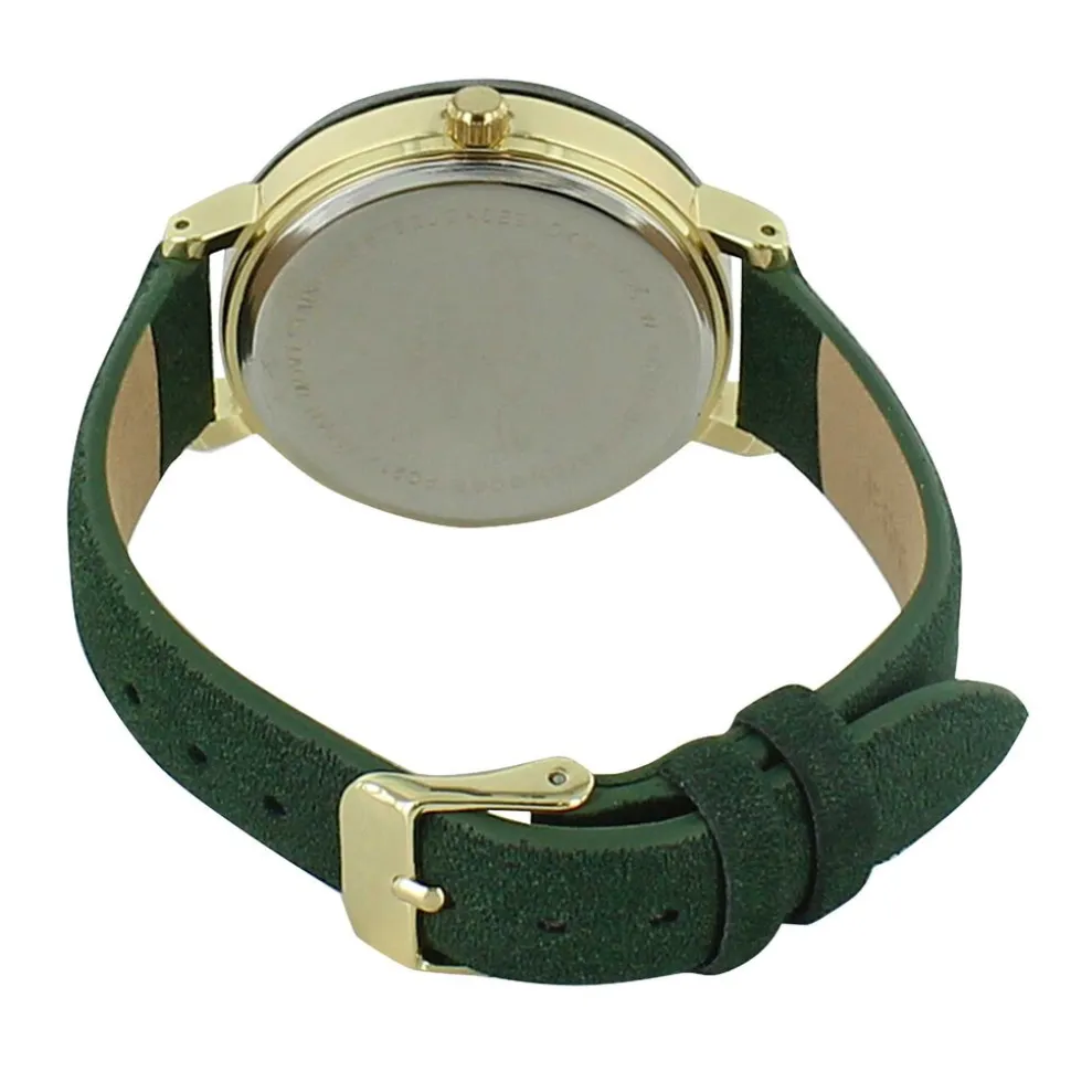 bebe Faux-Diamond Logo Watch