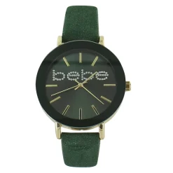 bebe Faux-Diamond Logo Watch