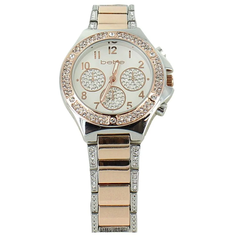 bebe Watch And Cocktail Clutch Set