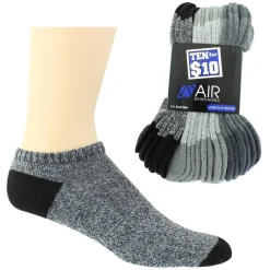 Boys' Air Sports World Marled Low-Cut 10 For $10