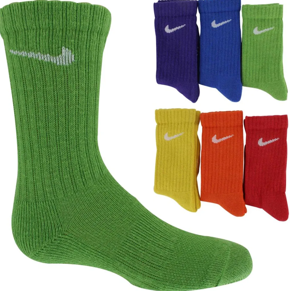 Boys' Nike Cushioned Crew 6-Pair Pack