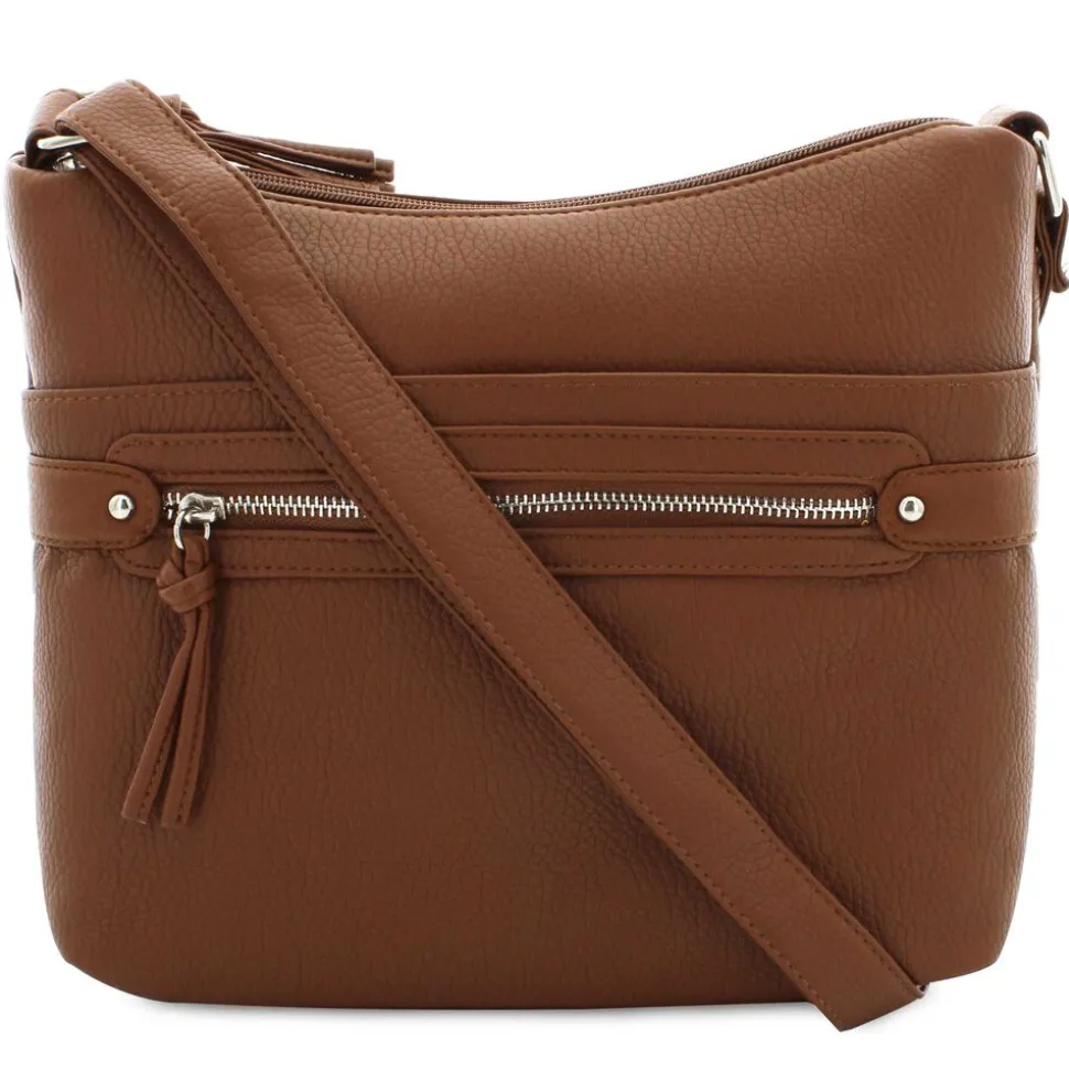 Bueno Double Top-Zip Crossbody