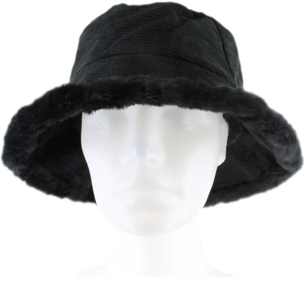 Couture Gems Corduroy Bucket Hat