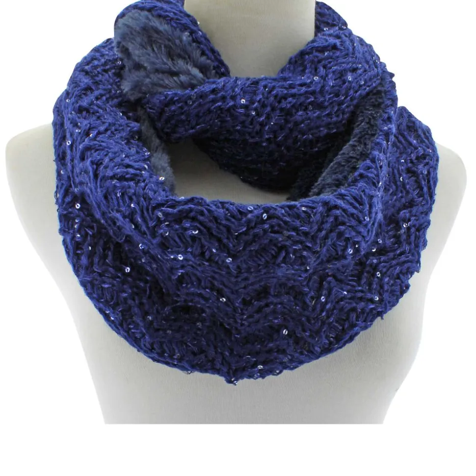 Couture Gems Sequin Eternity Scarf