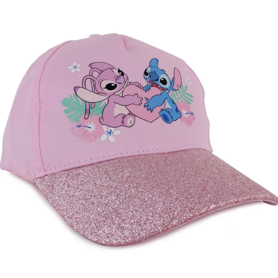 Disney Stitch Cap With Glitter Brim