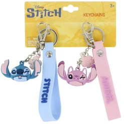 Disney Stitch Keychain Bag Clip 2-Pack