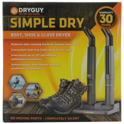 DRYGUY Simple Dry Boot, Shoe And Glove Dryer