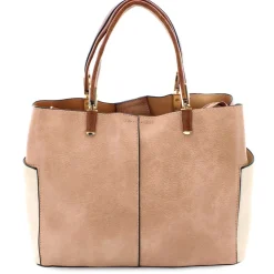 DS Bags Bruce Color-Block Satchel