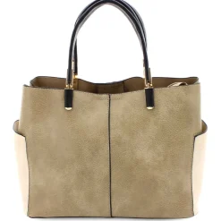 DS Bags Bruce Color-Block Satchel