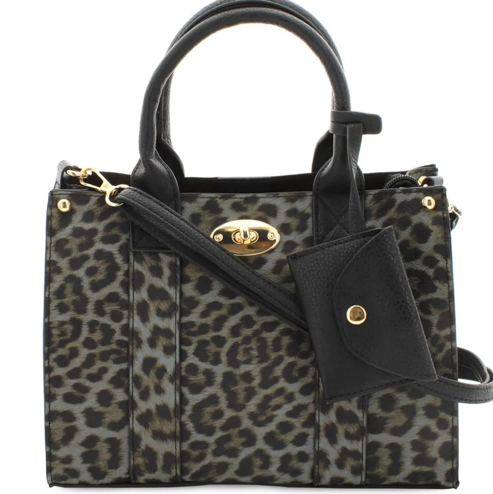 DS Bags Leopard-Print Martha Tote