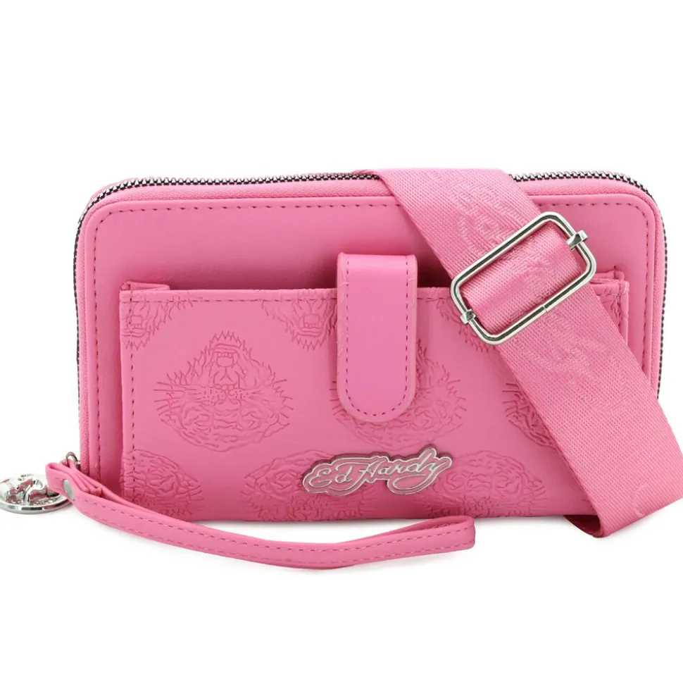 Ed Hardy Lizzy Wallet-On-A-String