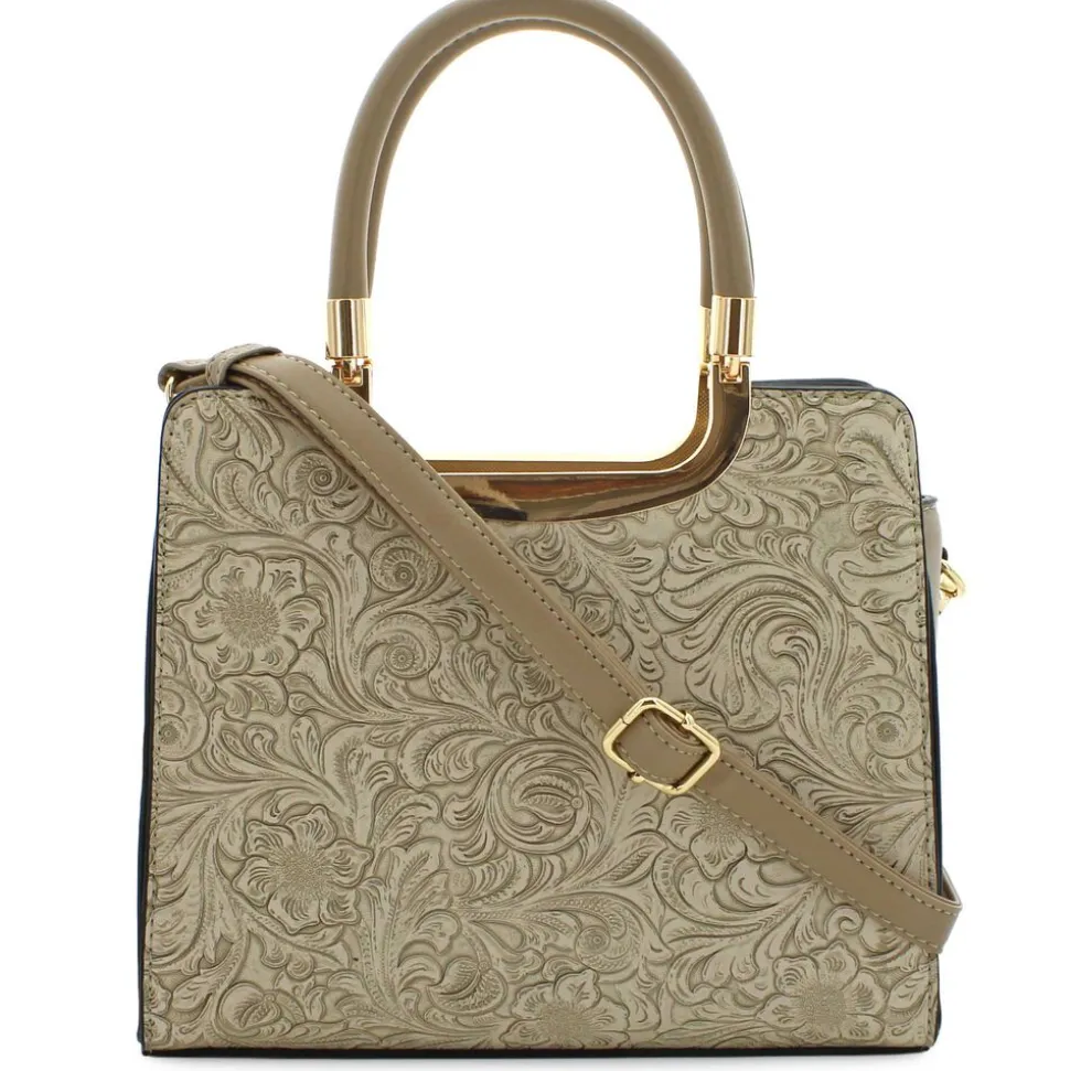 Emperia Brynley Embossed Satchel