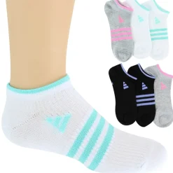 Girls' adidas SUPERLITE No-Show 6-Pair Pack