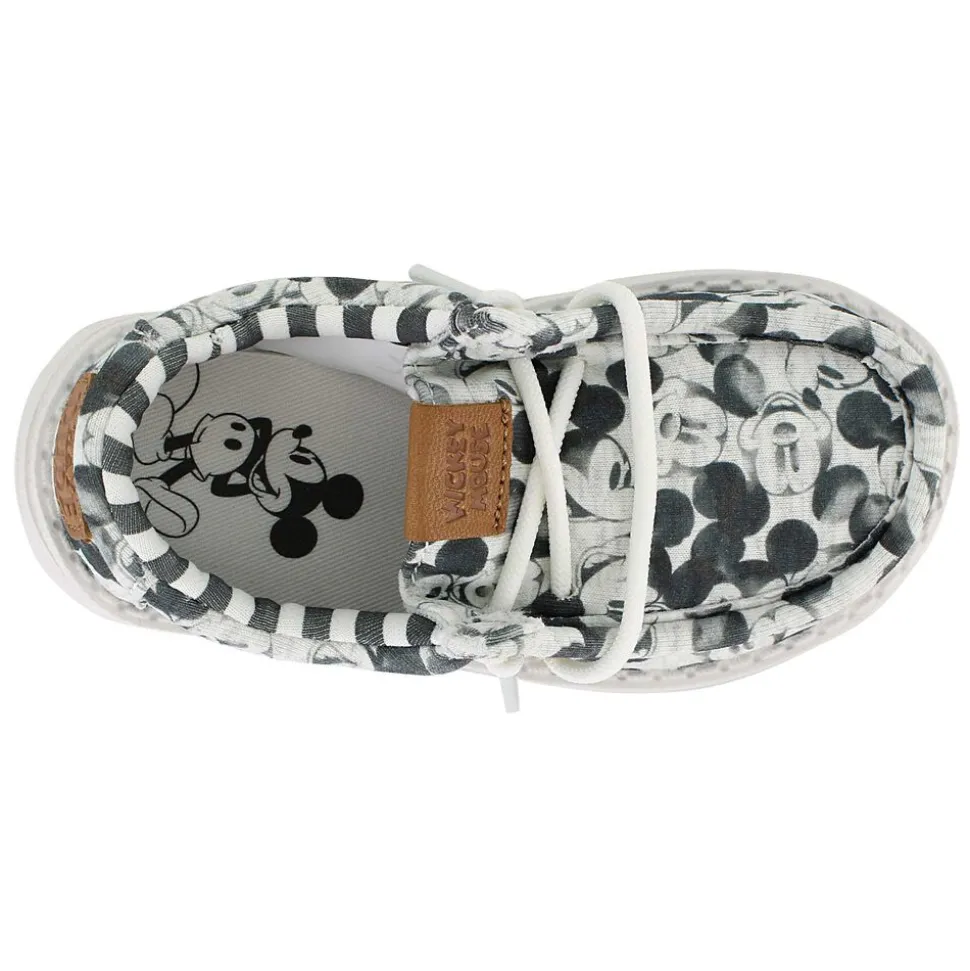 HEYDUDE Wally Toddler Disney Mickey Mouse Print