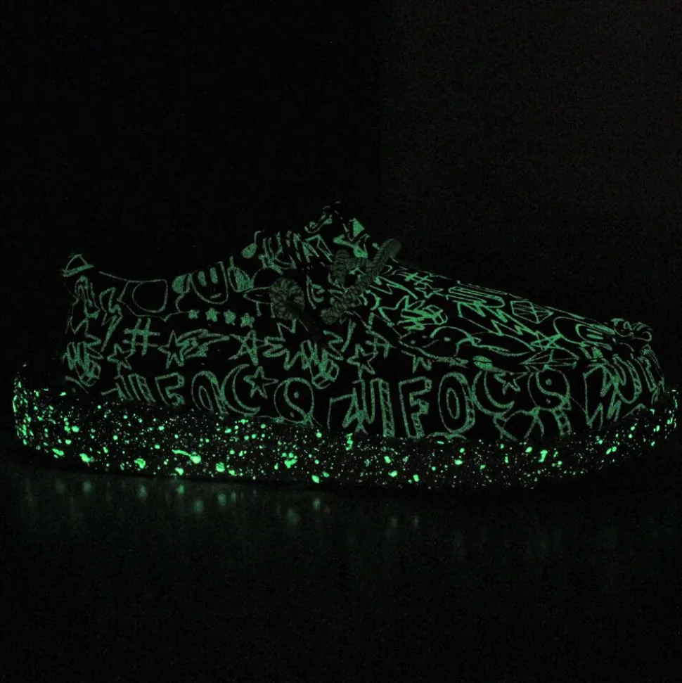 HEYDUDE Wally Youth Space Glow