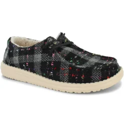 HEYDUDE Wendy Confetti Plaid Cozy