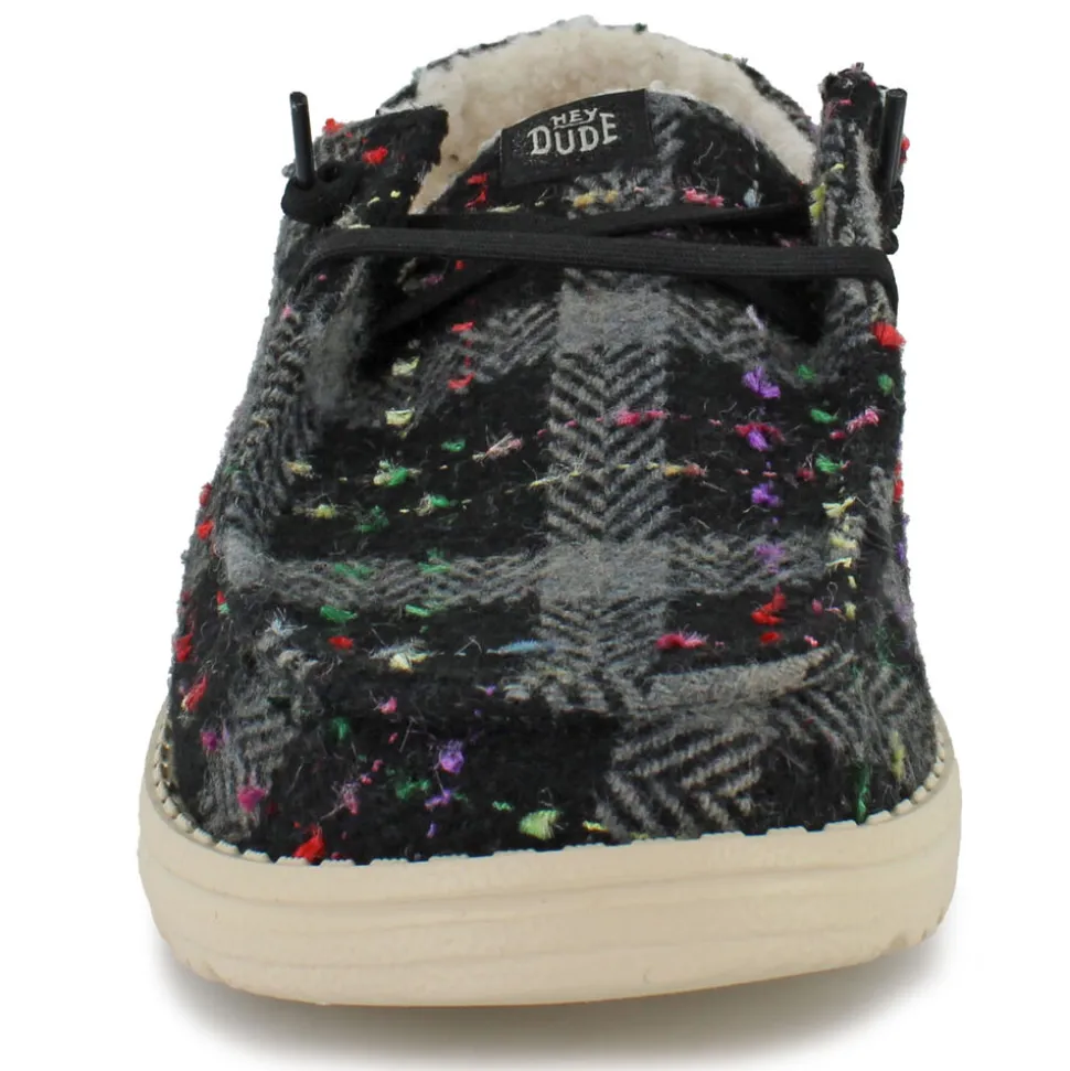 HEYDUDE Wendy Confetti Plaid Cozy