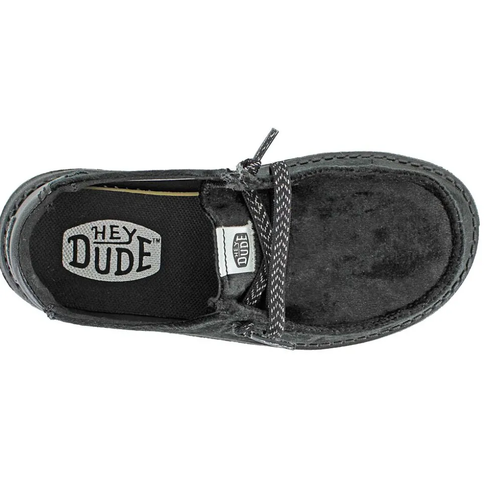 HEYDUDE Wendy Youth Crushed Velvet