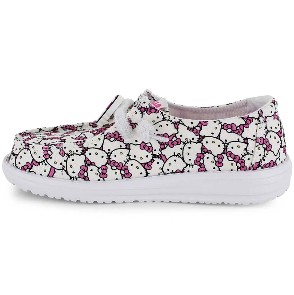 HEYDUDE Wendy Youth Hello Kitty Takeover