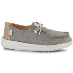 HEYDUDE Wendy Youth Metallic Glitter