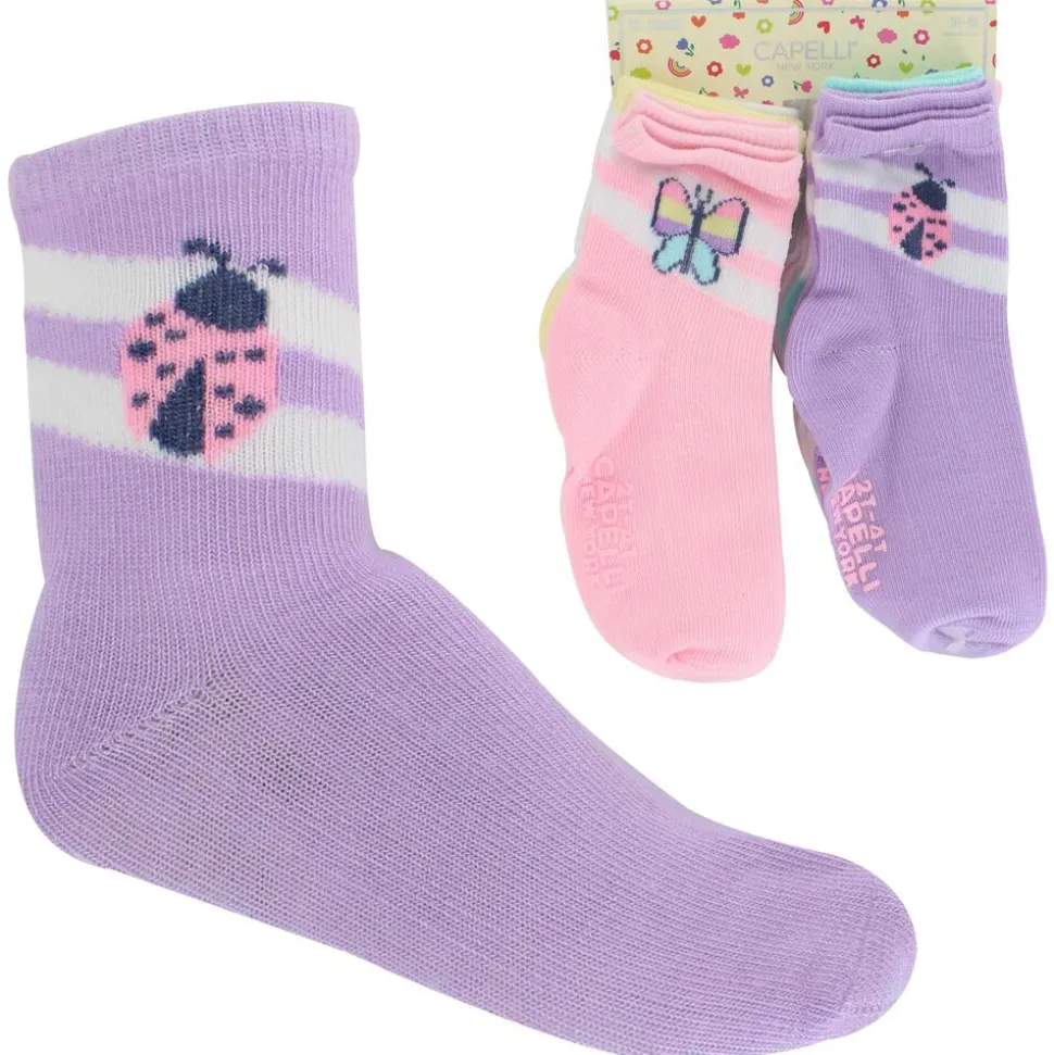 Infants' Capelli Pretty Insects Crew 10 for $10
