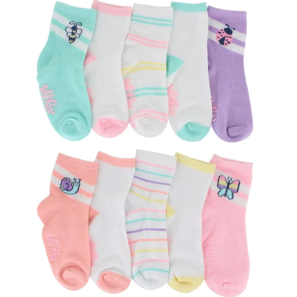 Infants' Capelli Pretty Insects Crew 10 for $10