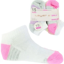 Infants' Layer 8 No-Show Cushion Socks 15 For $10