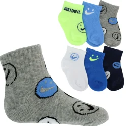 Infants' Nike Smiley Lightweight Ankle 6-Pair Pack