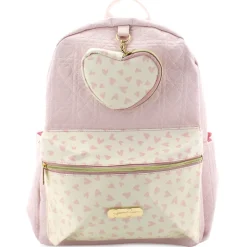 Jessica Simpson Quilted Heart Backpack