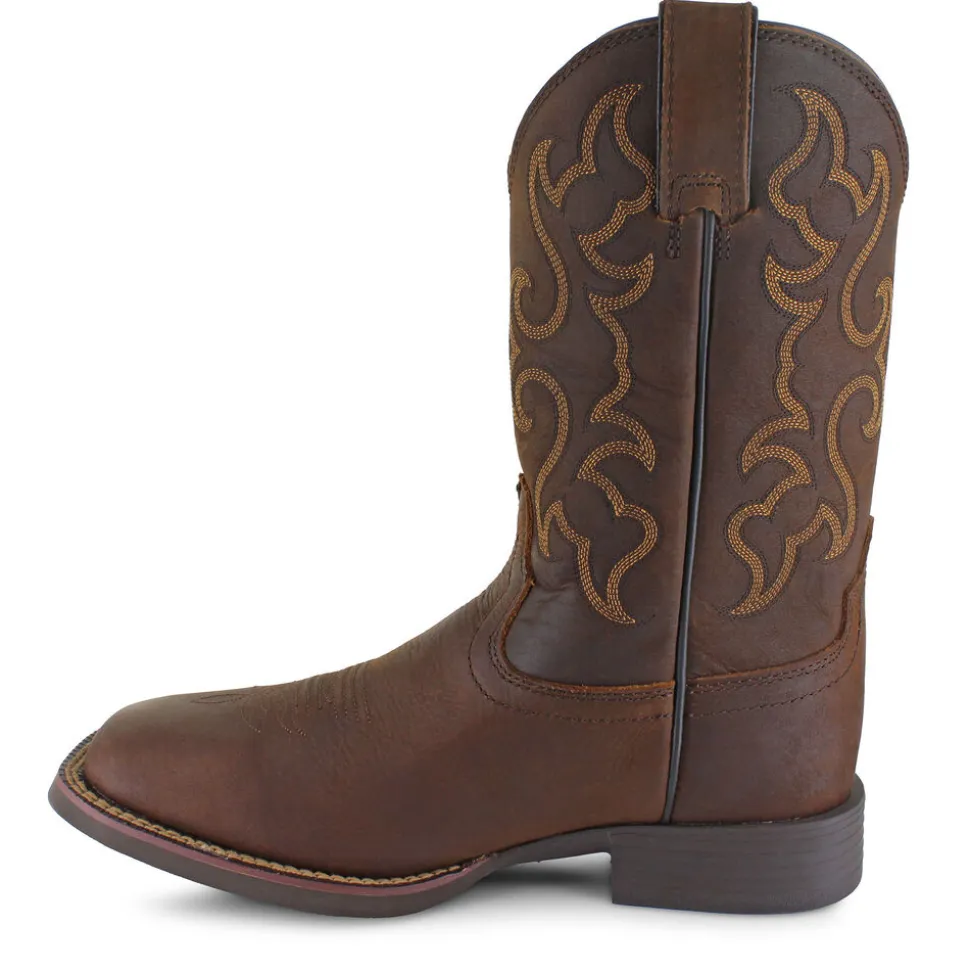 Justin Stampede Square-Toe Western
