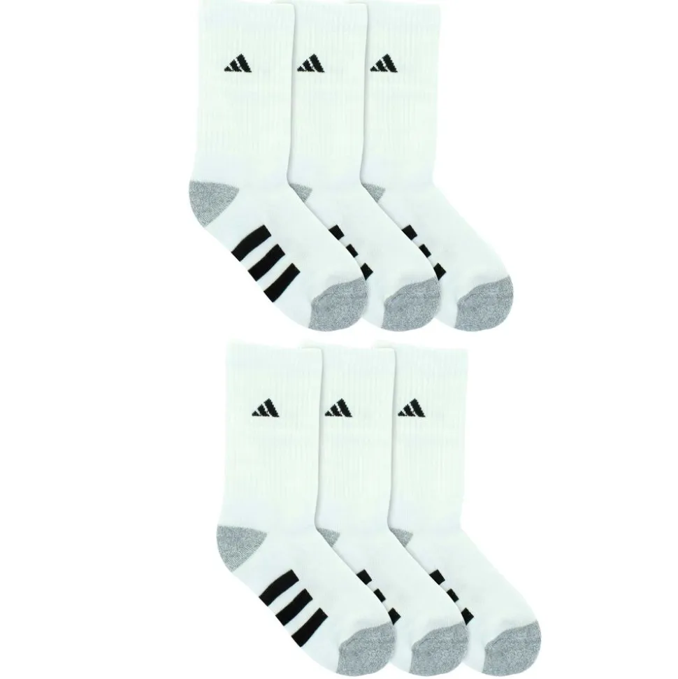Kids' adidas Cushioned Crew 6-Pair Pack