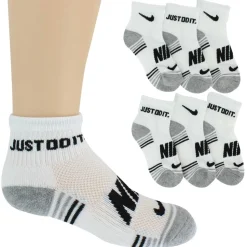 Kids' Nike Cushioned Ankle 6-Pair Pack