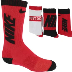 Kids' Nike Cushioned Crew 3-Pair Pack