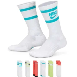 Kids' Nike Cushioned Crew SIZE 3Y-5Y 6-PAIR PACK