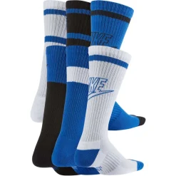 Kids' Nike Cushioned Crew SIZE 5Y-7Y 6-PAIR PACK