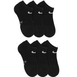 Kids' Nike Cushioned No-Show 6-Pair Pack