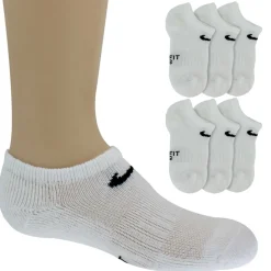 Kids' Nike Cushioned No-Show 6-Pair Pack