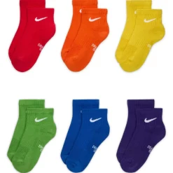 Kids' Nike Everyday Cushioned Ankle 6-Pair Pack