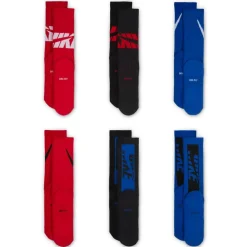 Kids' Nike Everyday Cushioned Crew 6-Pair Pack