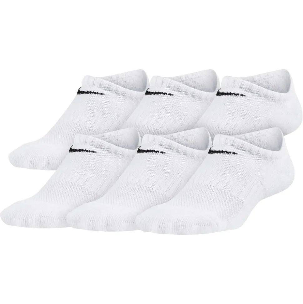 Kids' Nike Everyday Cushioned No-Show 6-Pair Pack
