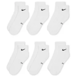 Kids' Nike Everyday Cushioned Ankle 6-Pair Pack
