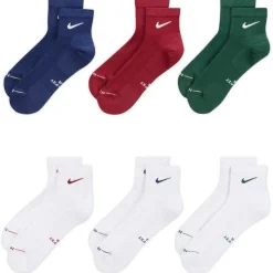 Kids' Nike Everyday Elevated Ankle 6-Pair Pack