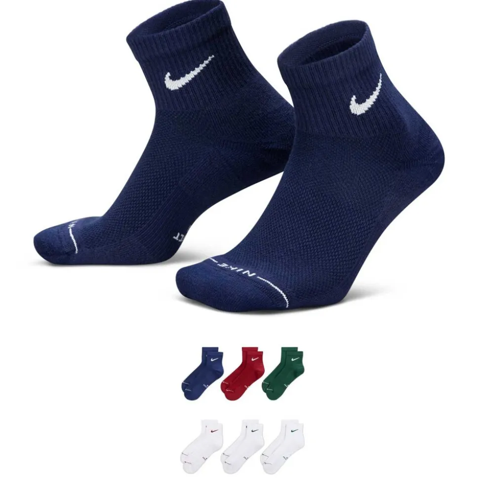 Kids' Nike Everyday Elevated Ankle 6-Pair Pack