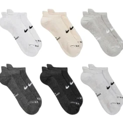 Kids' Nike Everyday Elevated No-Show 6-Pair Pack