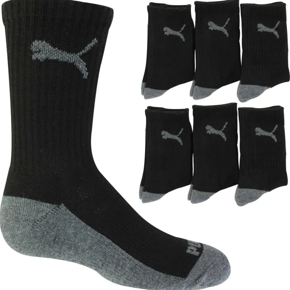 Kids' PUMA Crew 6-Pair Pack