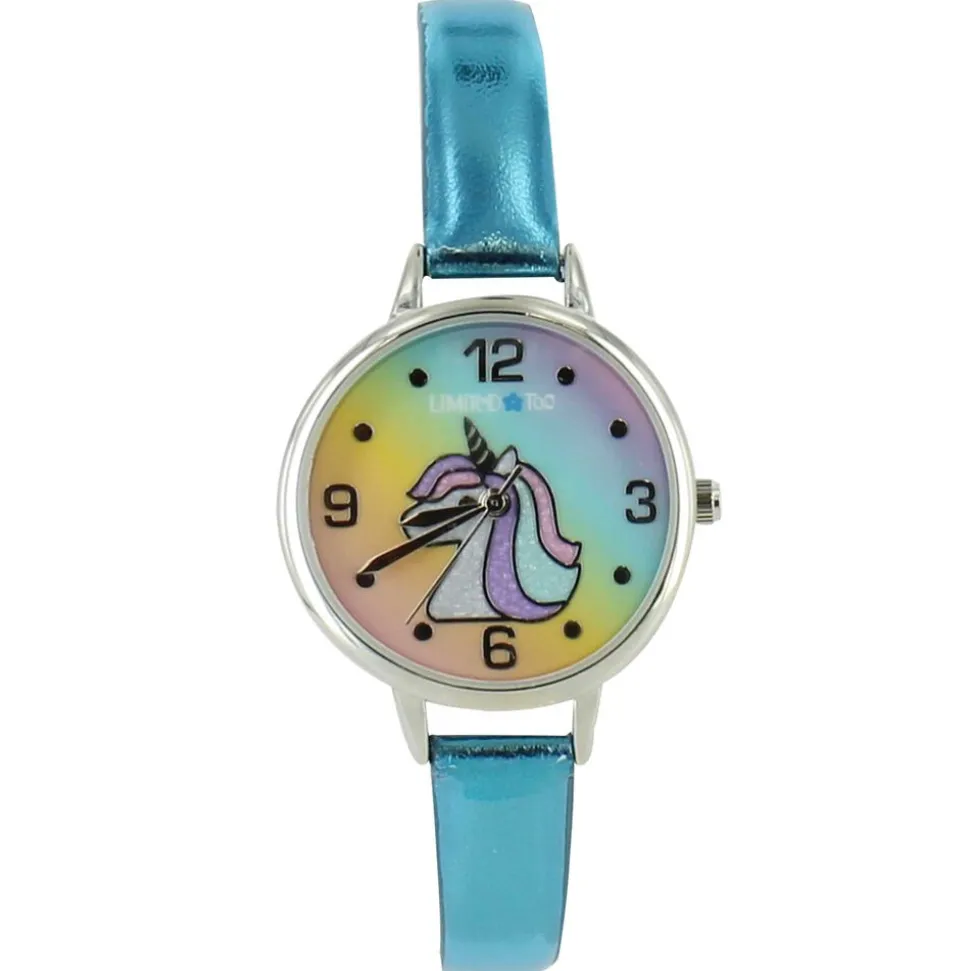 Limited Too Unicorn Watch And Necklace Set