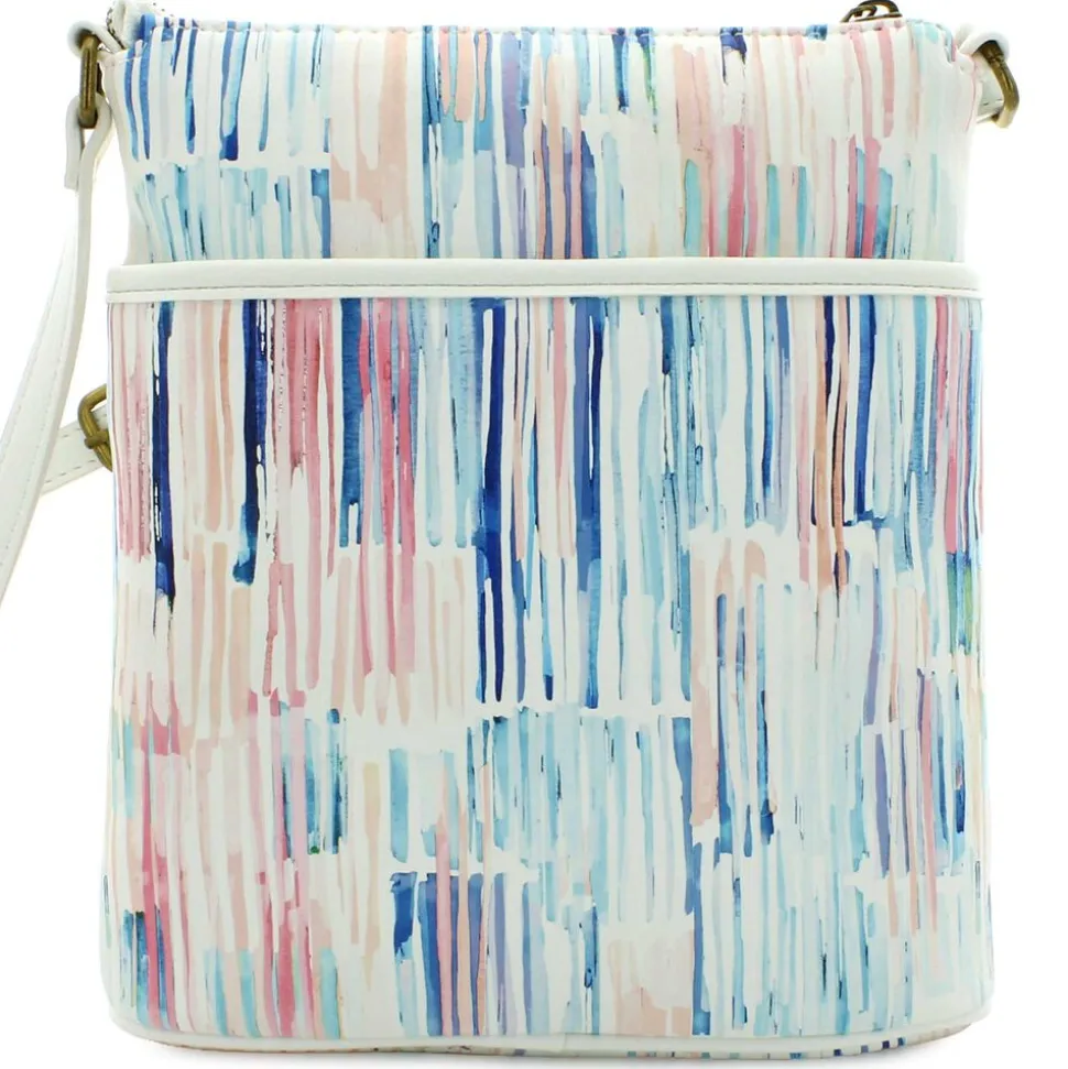 Marbella Carina North/South Color StreakCrossbody