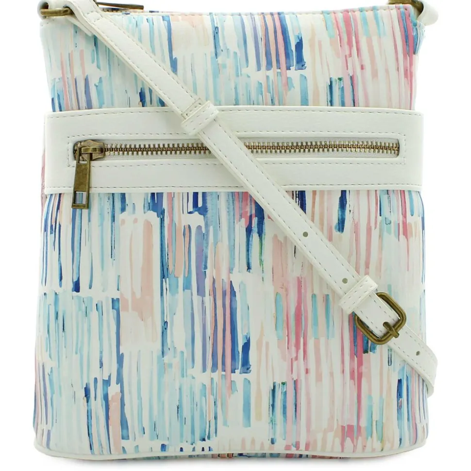 Marbella Carina North/South Color StreakCrossbody